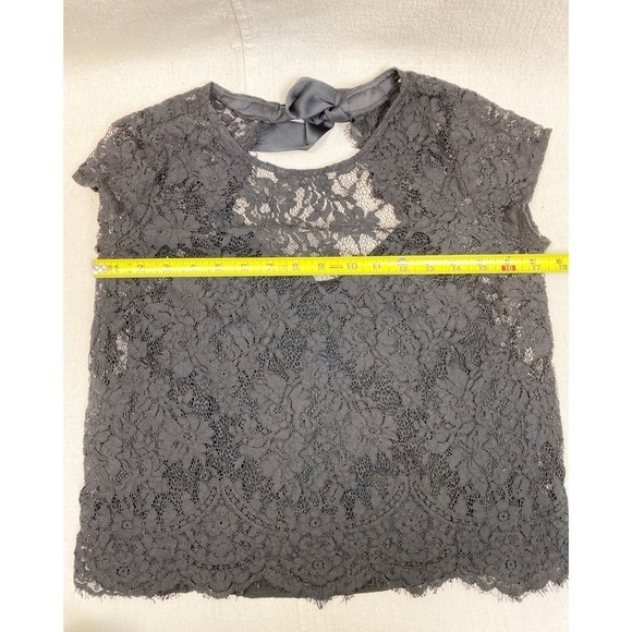 Abercrombie & Fitch Tie back lace top - Picture 7 of 8